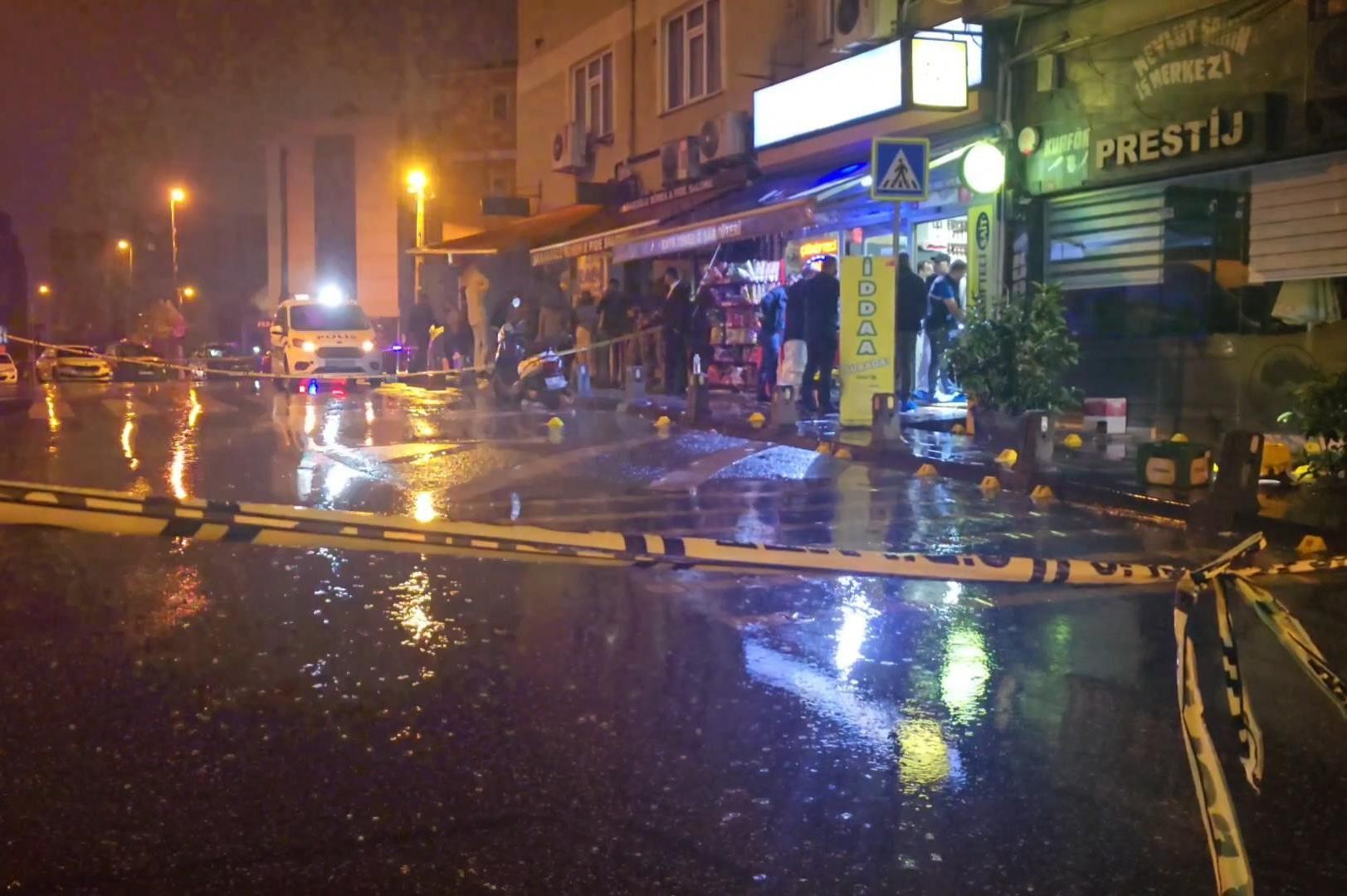 Polise ateş edilen olay yeri