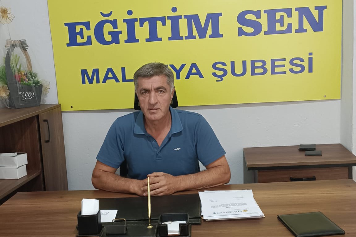 Eğitim Sen Malatya Şube Başkanı Nevzat Millioğulları 