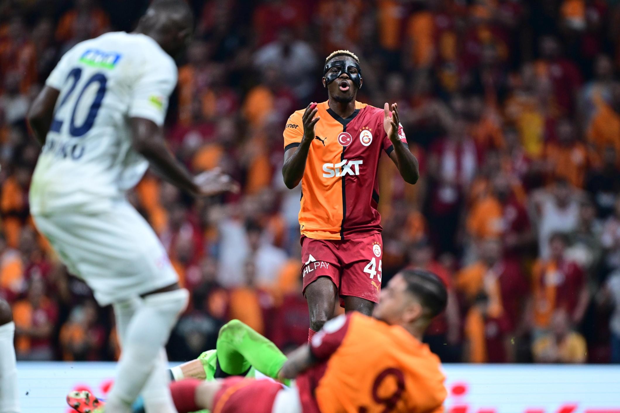 Galatasaray Kasımpaşa maçından bir an