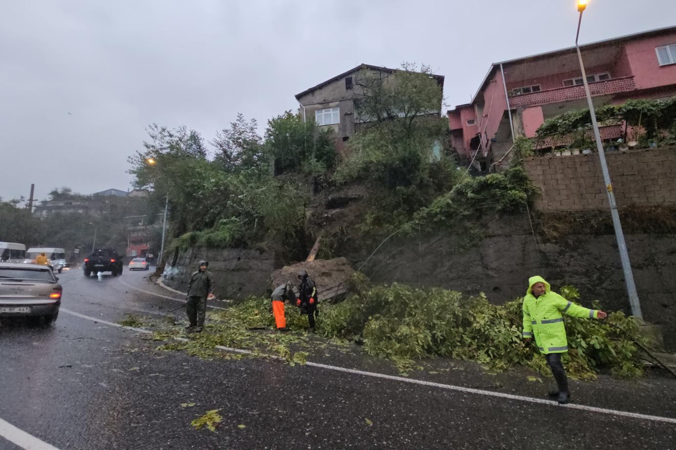 Zonguldak'ta yağış