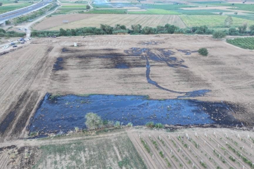 Gediz Nehri'nde CHP heyetinin incelemesi