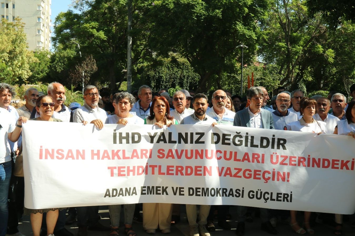 Adana Emek ve Demokrasi Güçleri basın açıklaması