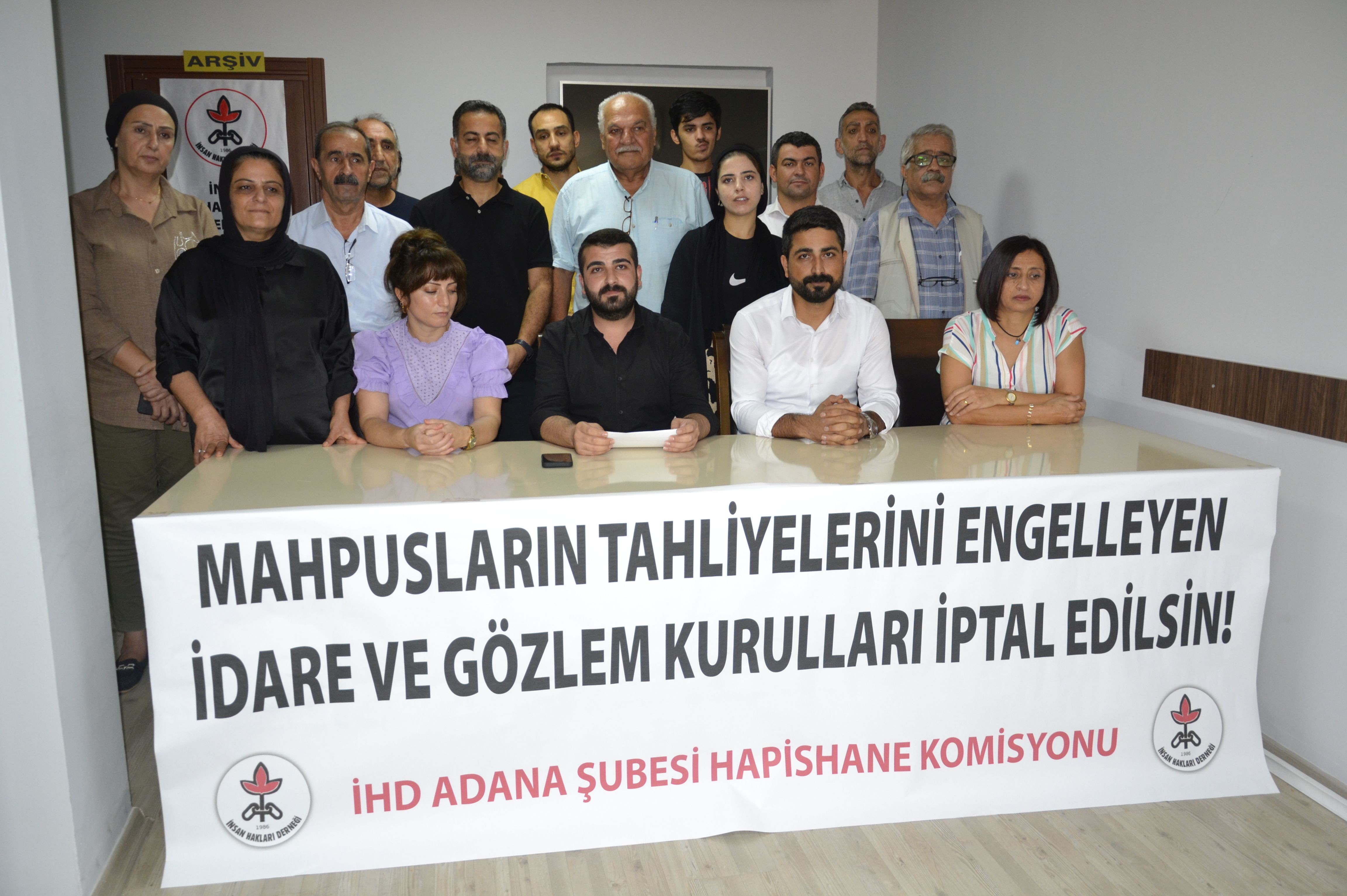 İHD Adana Şubesi basın toplantısı