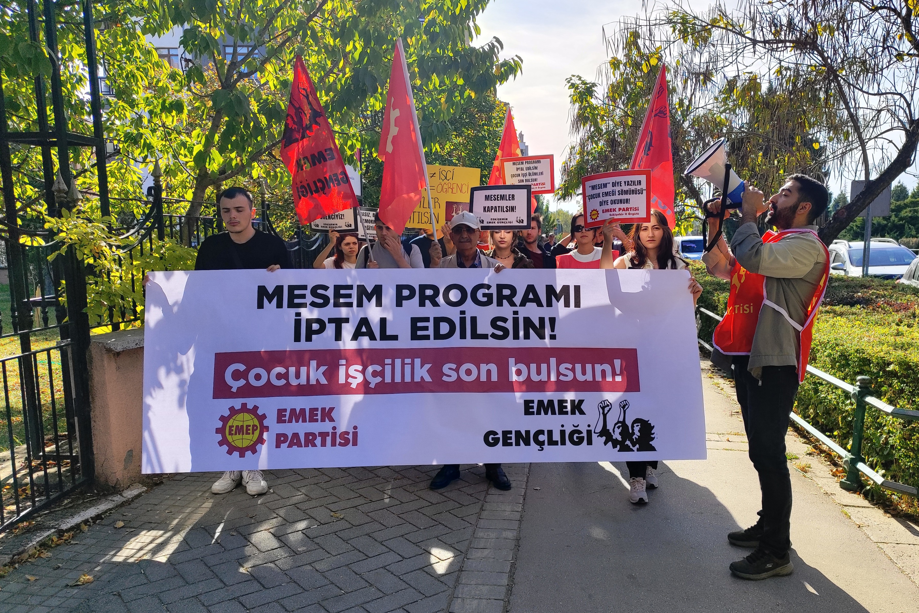 EMEP Eskişehir MESEM'e karşı açıklama yaptı 