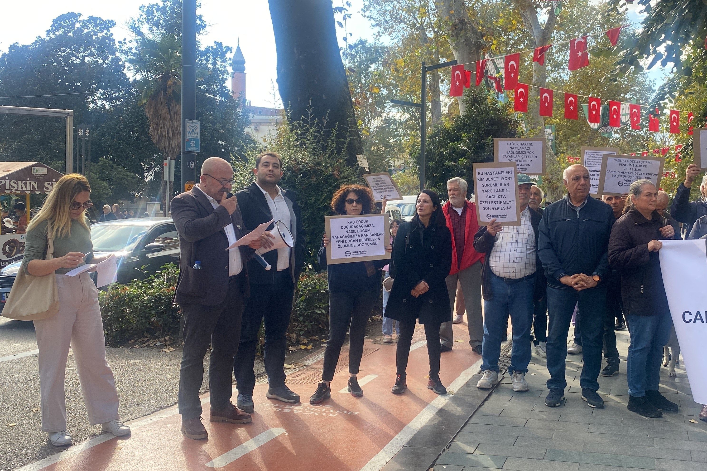 Emep Kocaeli İl Örgütü basın açıklaması düzenledi