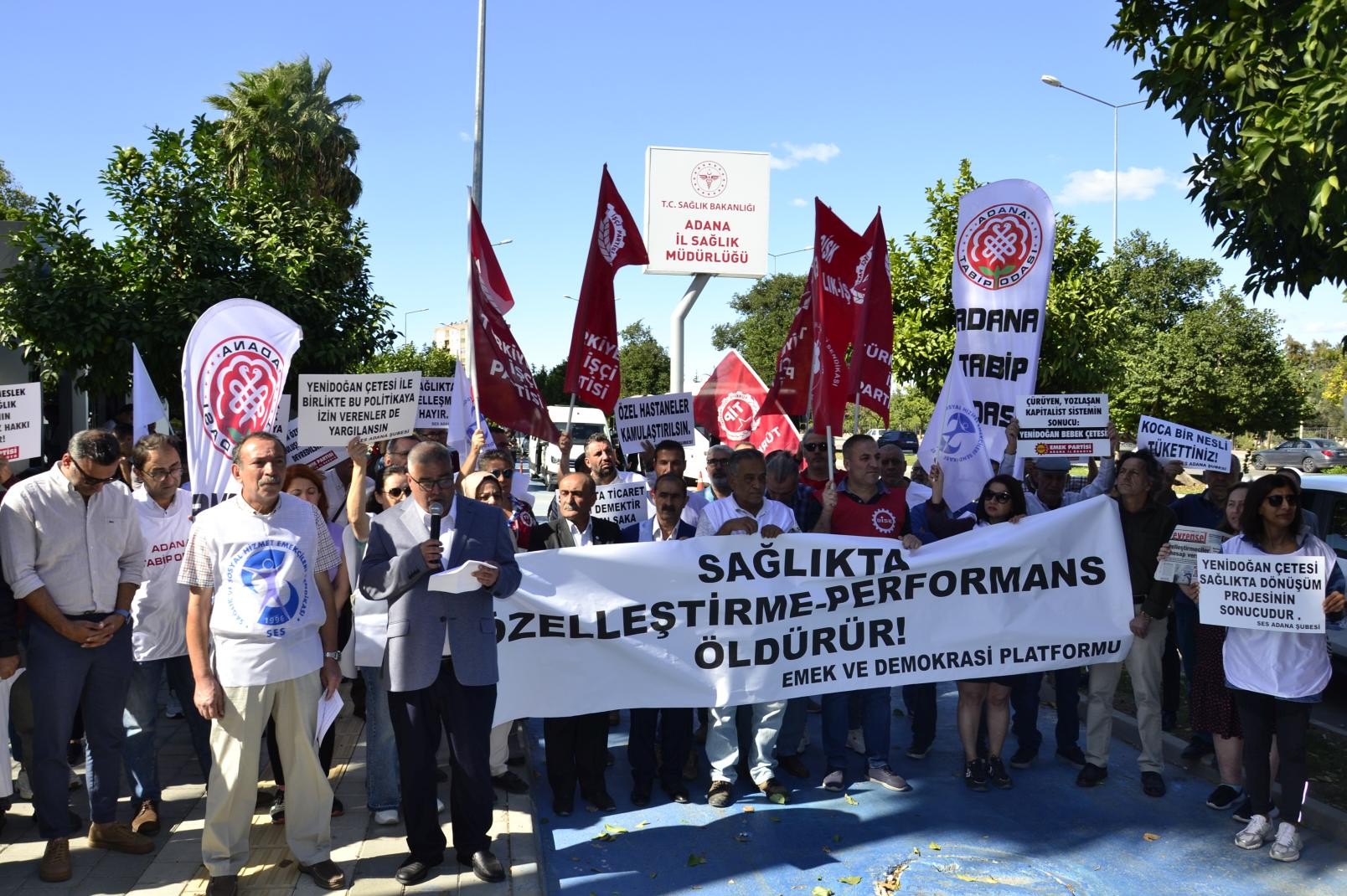 Adana Demokrasi Platformu yenidoğan çetesi açıklaması