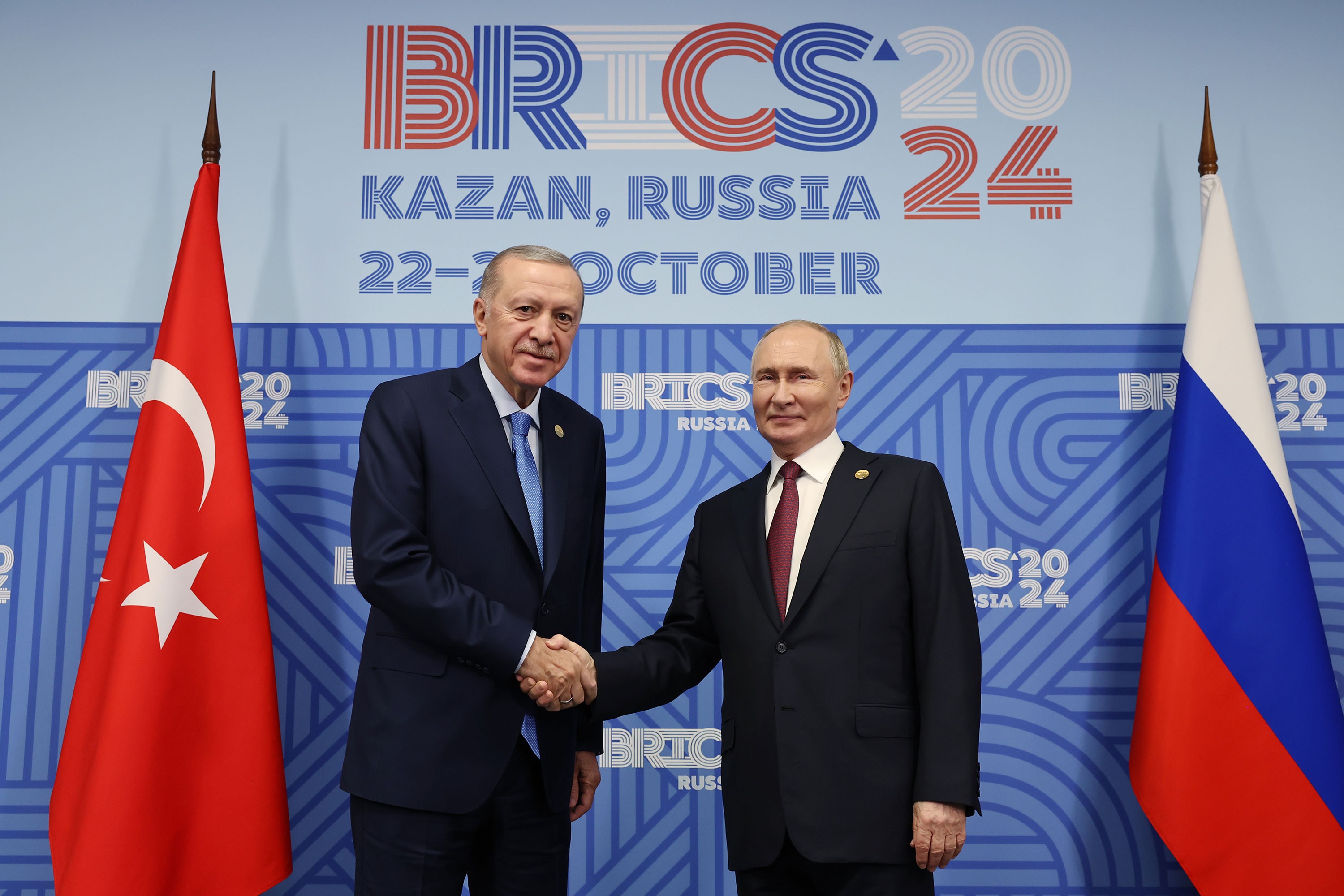 Erdoğan ve Putin Kazan'da bir araya geldi