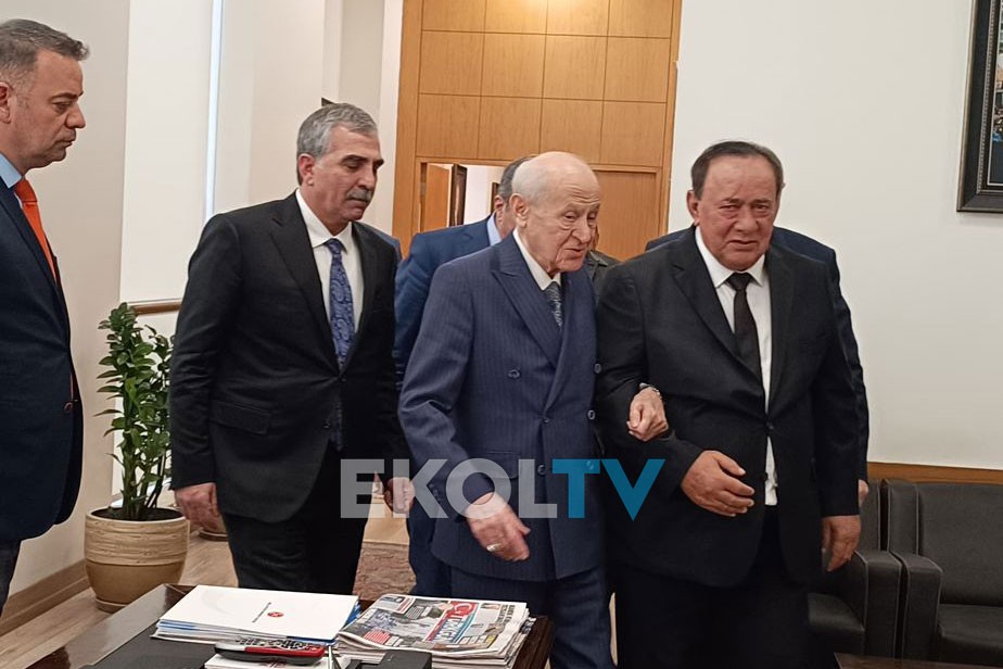 Devlet Bahçeli ve Alaattin Çakıcı