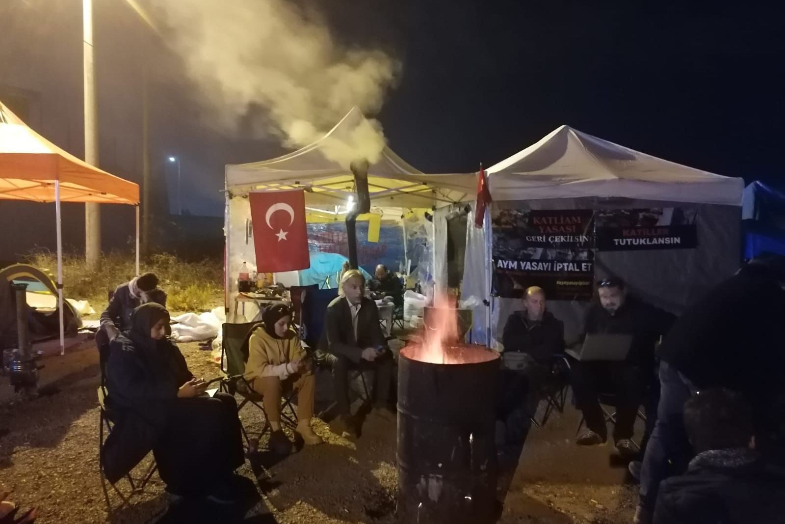 Gebze'de tutulan yaşam nöbeti