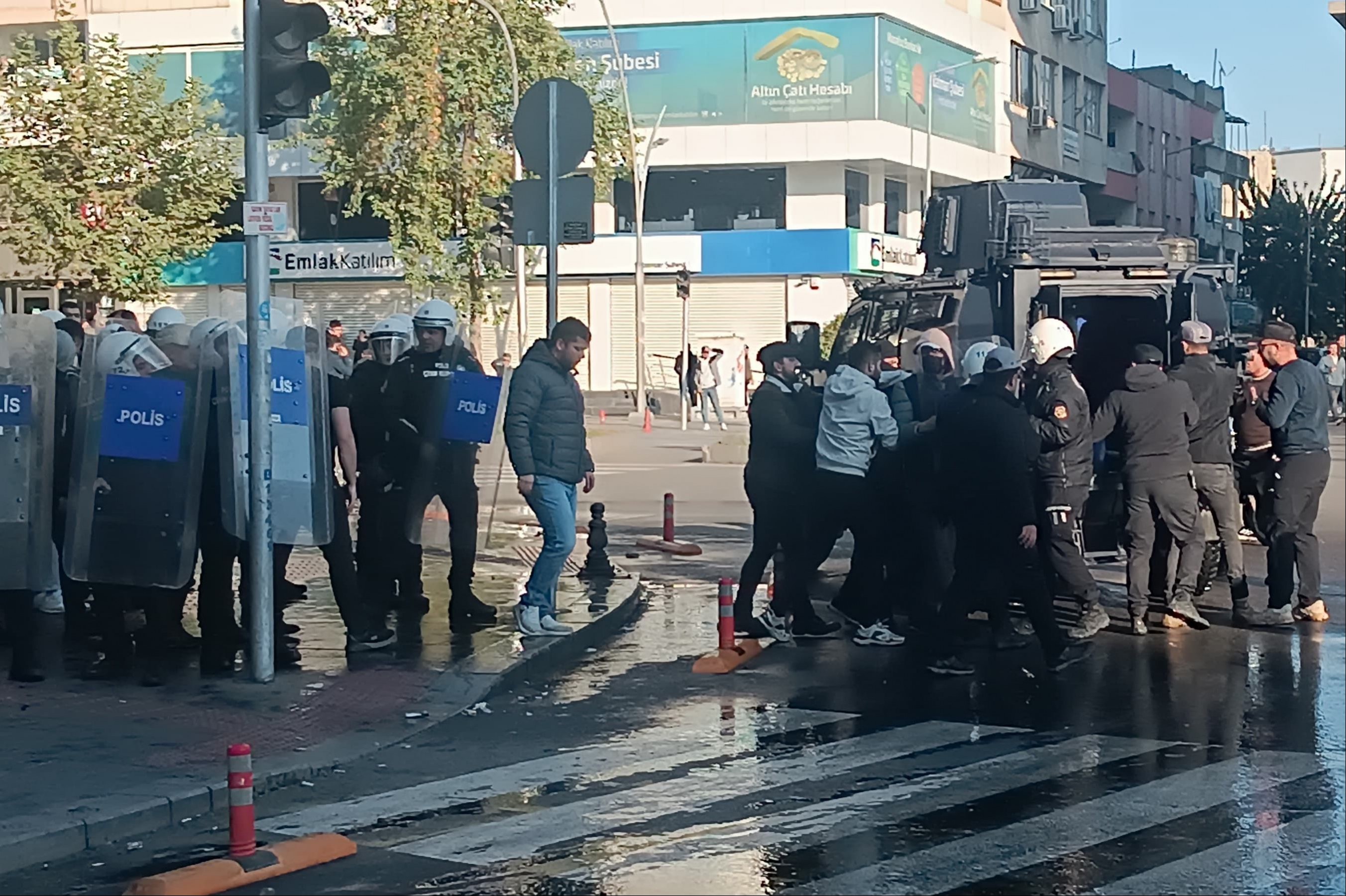 Batman'da polis müdahalesi