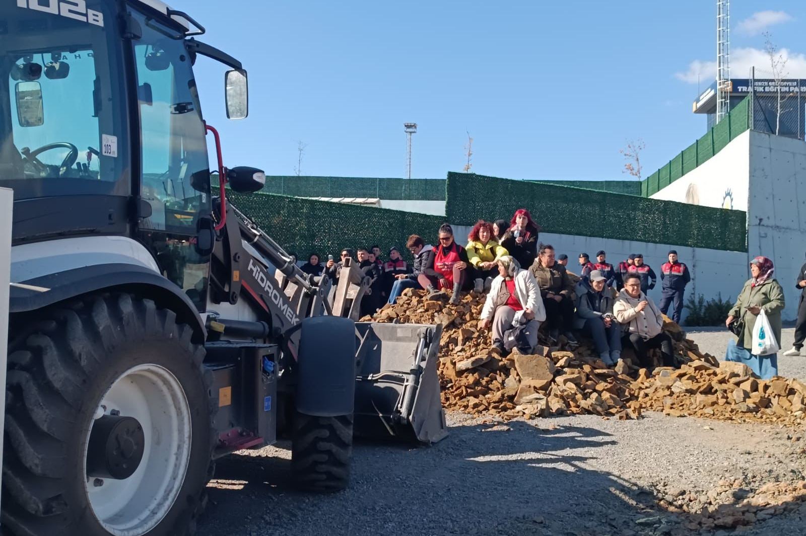 Gebze'de yaşam hakkı savunucuları nöbette