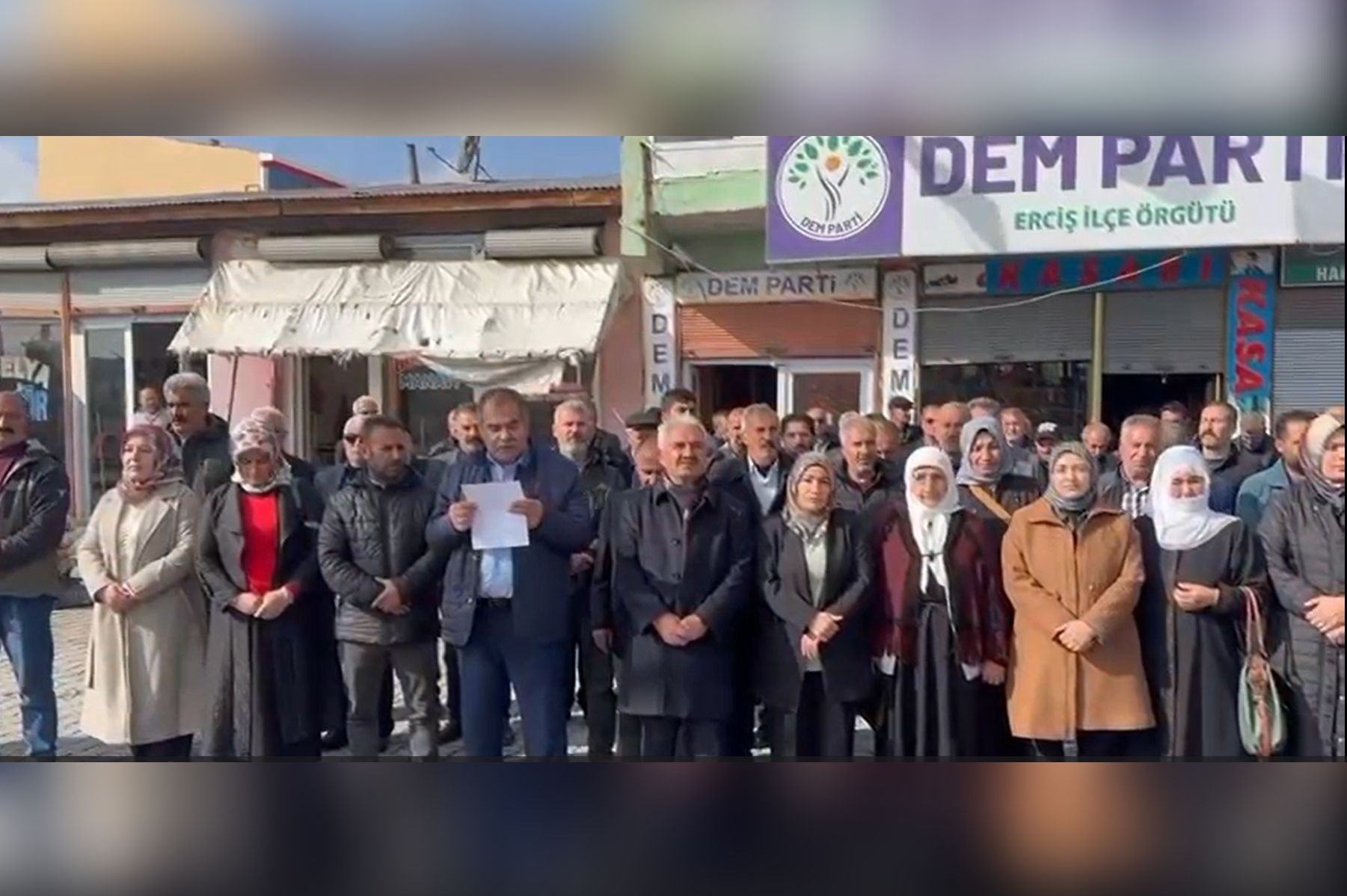 Van’ın 10 ilçesinde de kayyımlara karşı eylem yapıldı