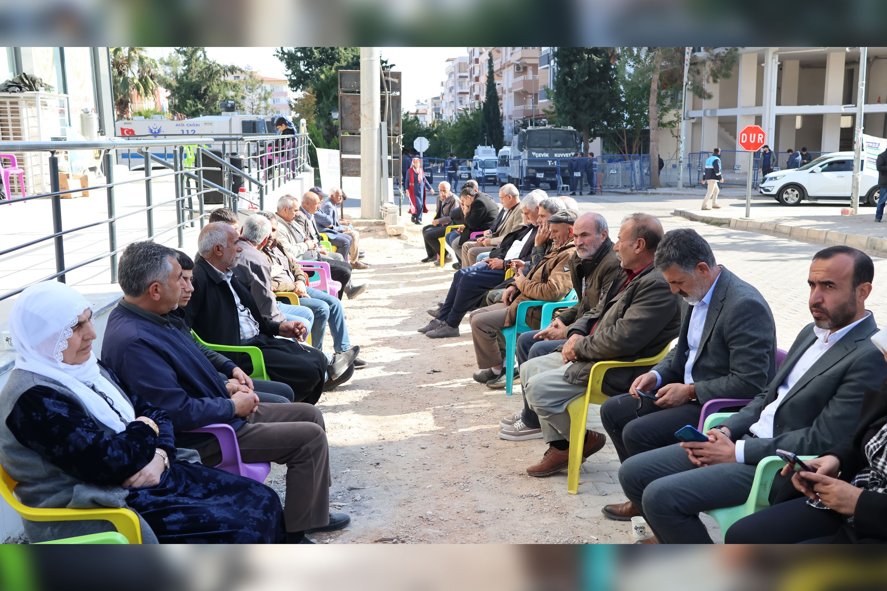 Halfeti'de kayyıma karşı başlatılan nöbet 12'nci gününde