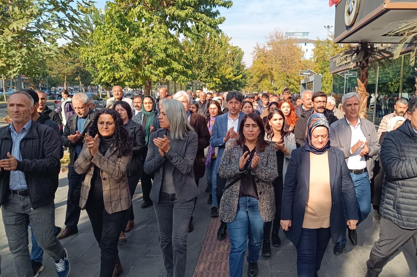 Batman'da kayyım protestosu