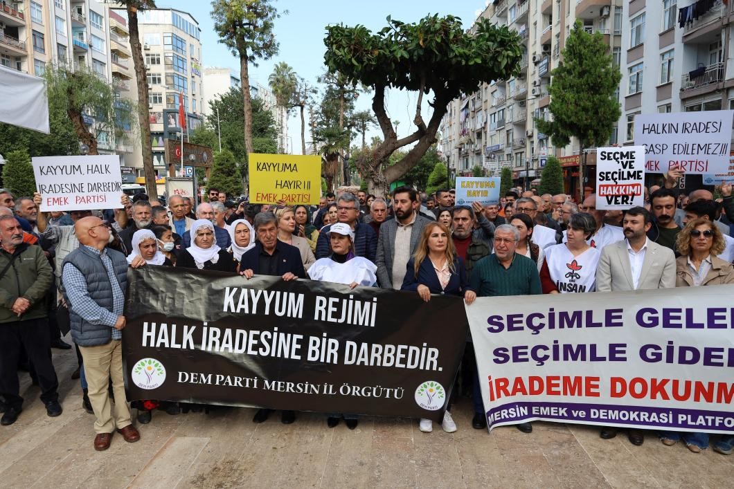 Mersin kayyım eylemi