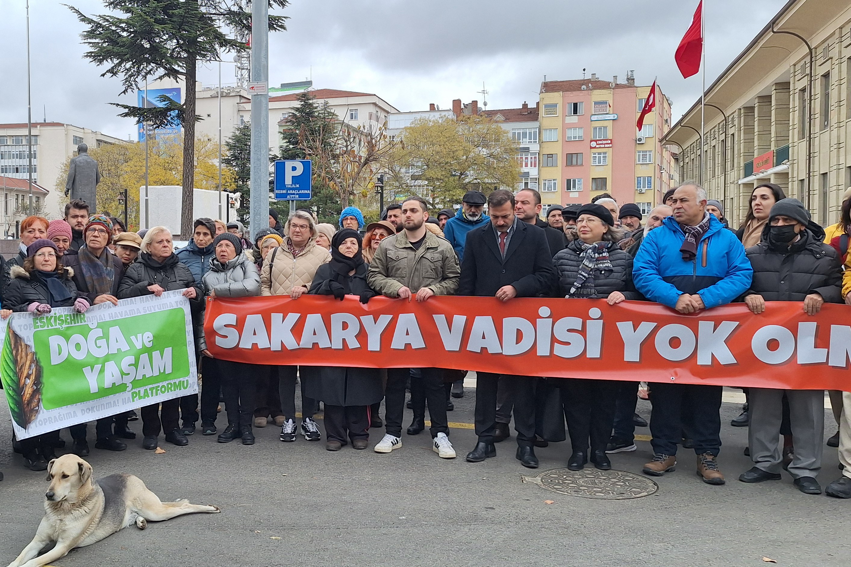 Cengiz holdinge karşı eylem