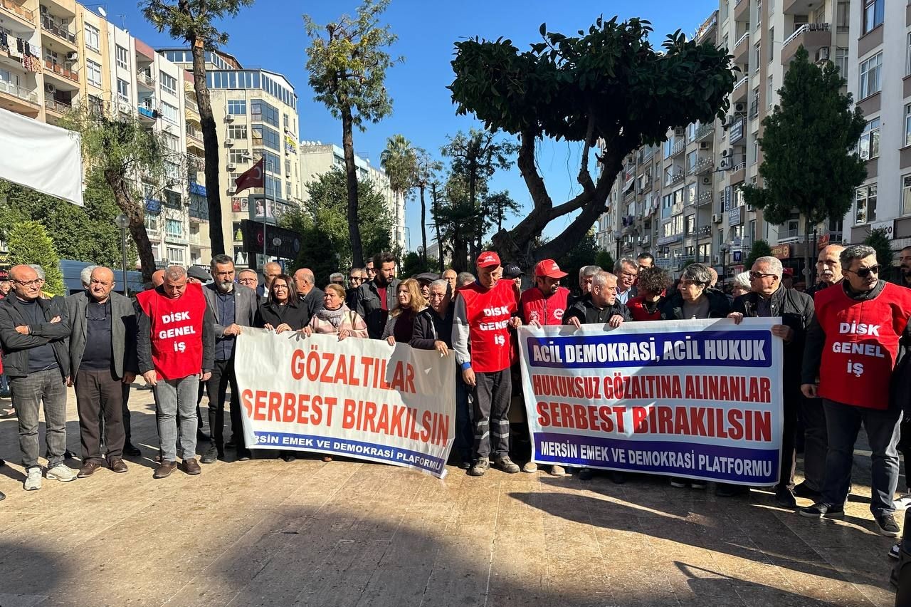 Gözaltılar protesto edildi