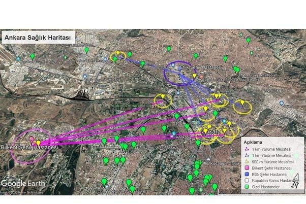 Ankara sağlık haritası