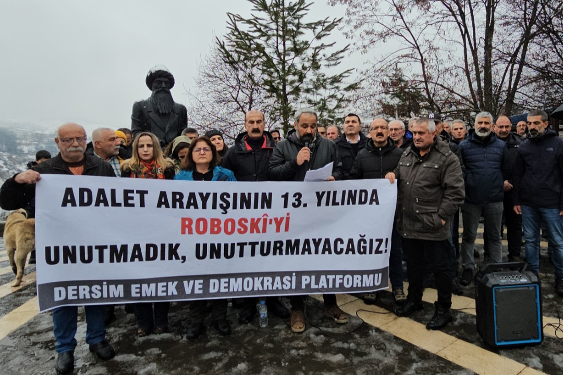 Dersim Emek ve Demokrasi Platformu Roboski'de katledilenleri andı 