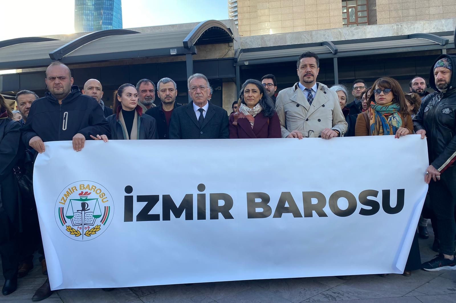 İzmir barosu suç duyurusunda bulundu