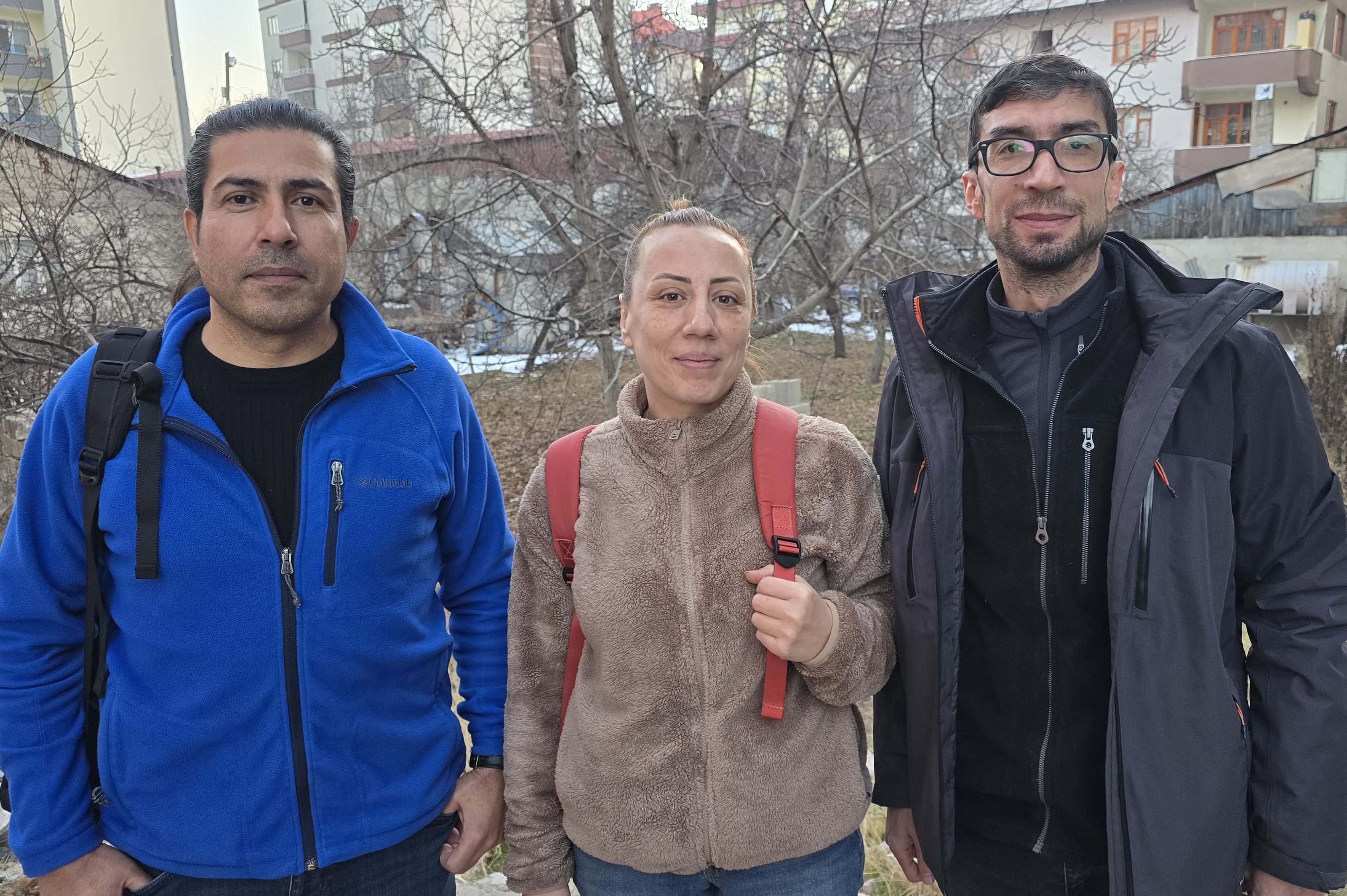 Gazeteciler; Mehmet Şakir Karadaş, Hülya Taş, Rohat Bulut