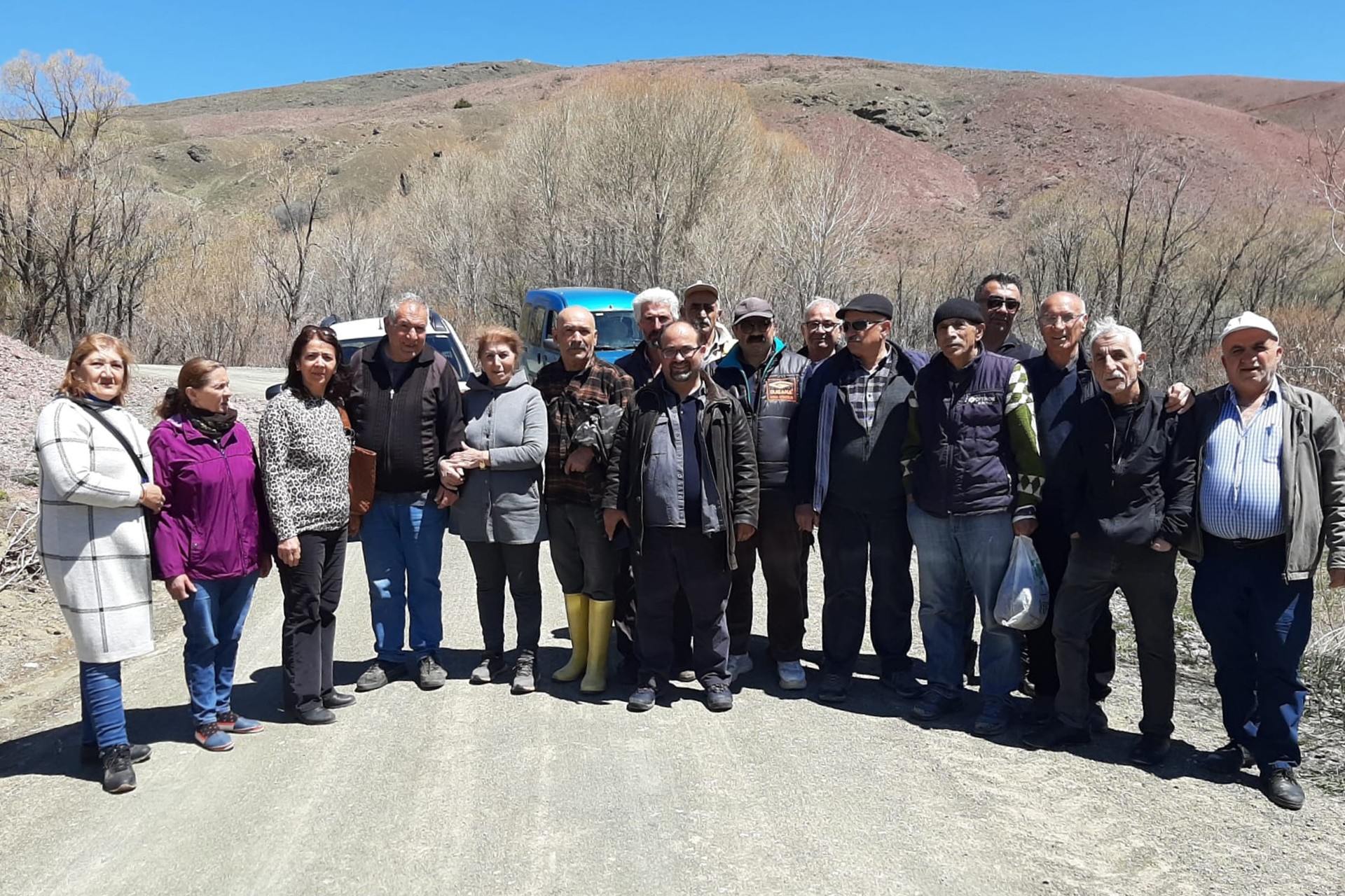 Sivas’ın Ulaş ilçesi Korubaşı köylüleri 