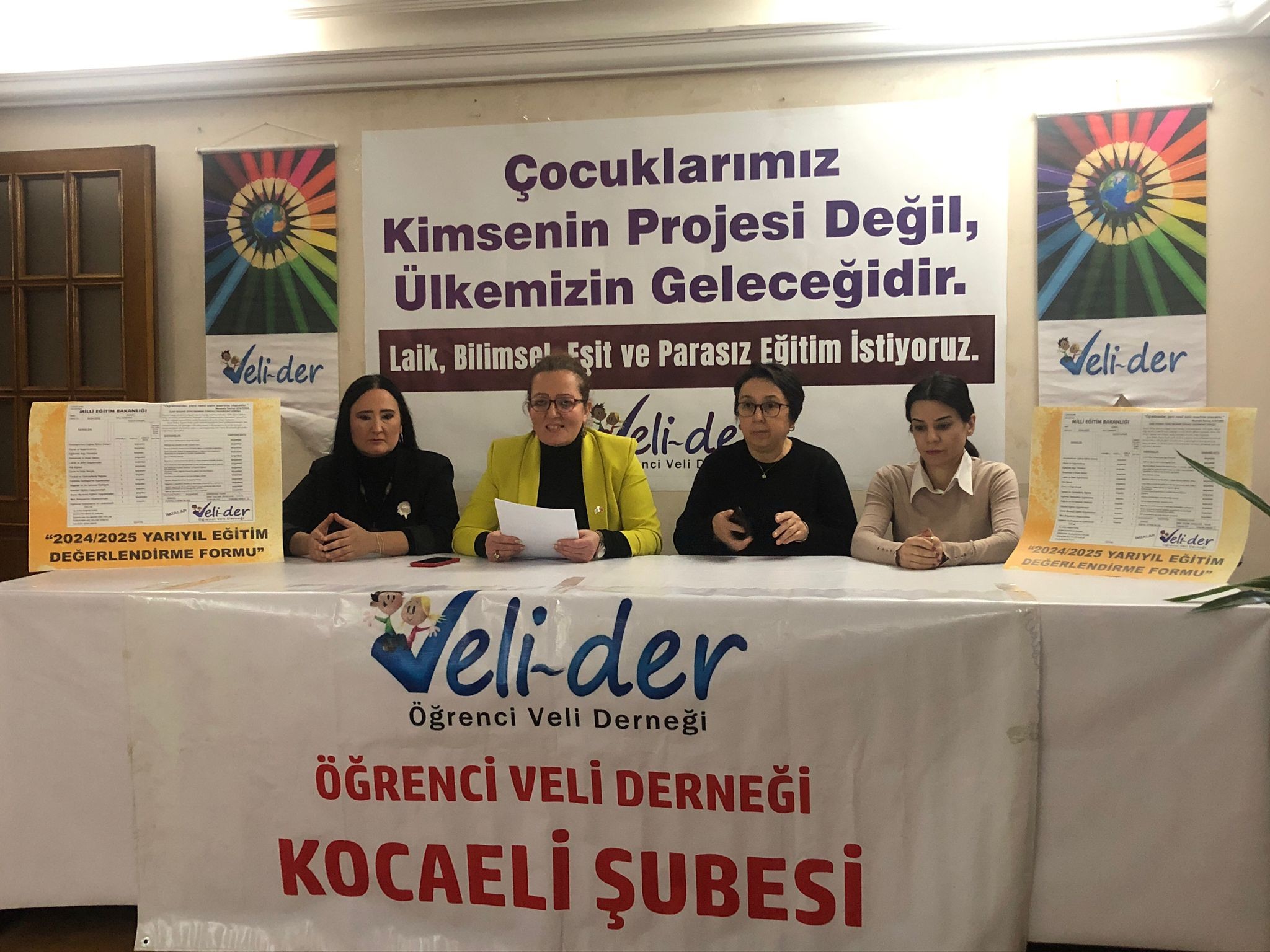  Veli-Der Kocaeli Şubesi basın açıklaması