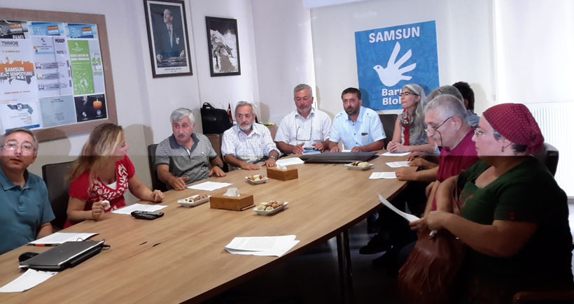 Samsun'da Barış Bloku kuruldu: Karadeniz’den barışa ses