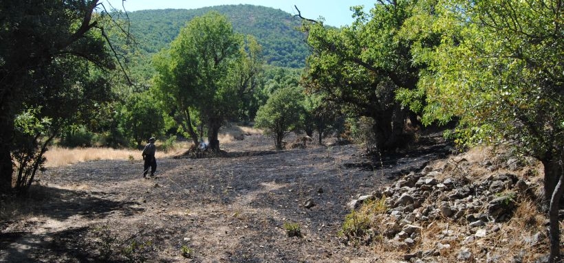 Asker mezrayı bombaladı köylüler ölümden döndü