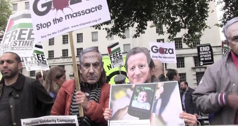 Netanyahu, Londra’da protesto edildi