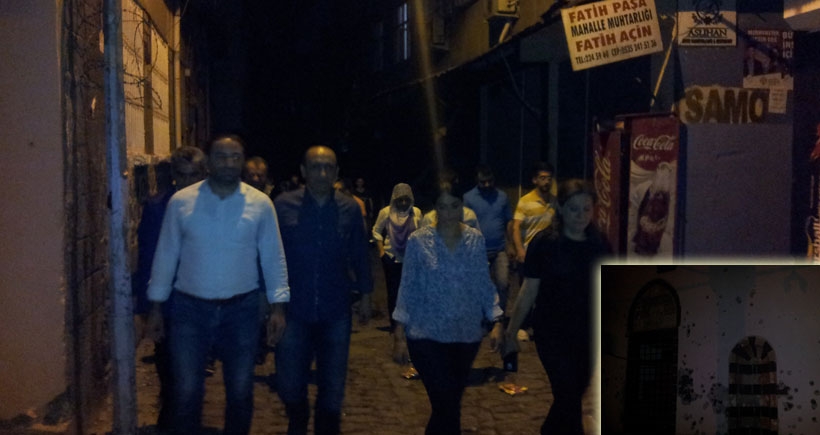 Polis, Diyarbakır Sur’da bayram dinlemedi