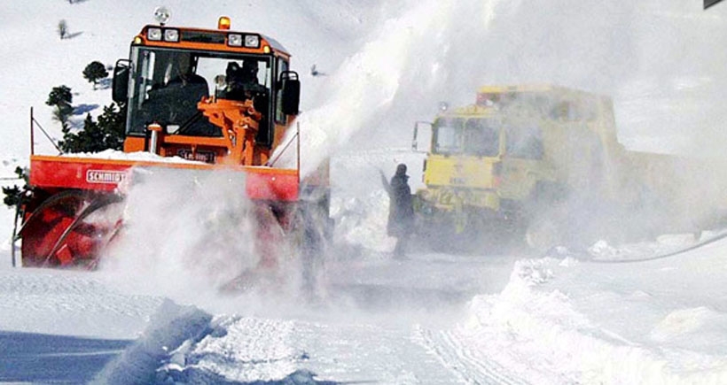 Erzincan'da 38 köy yolu ulaşıma kapalı