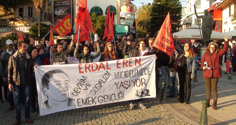 Erdal Eren Antalya’da anıldı