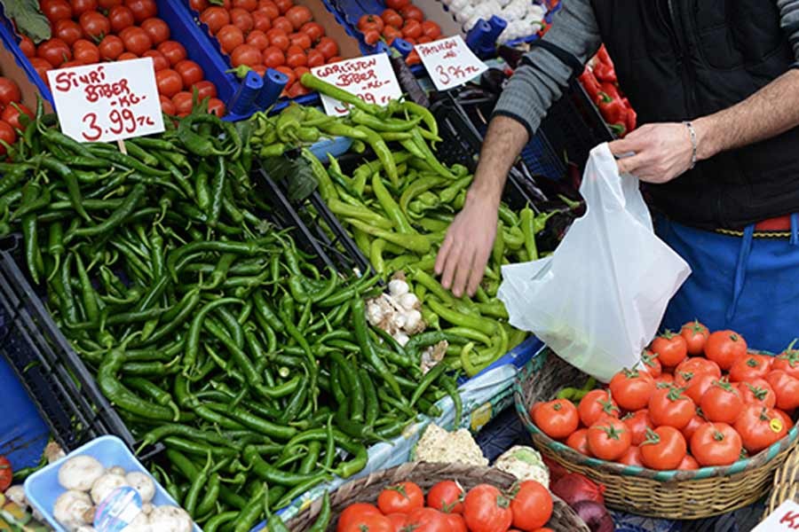 Tüketici Fiyat Endeksi (TÜFE) Nisan ayında yüzde 7,84 arttı