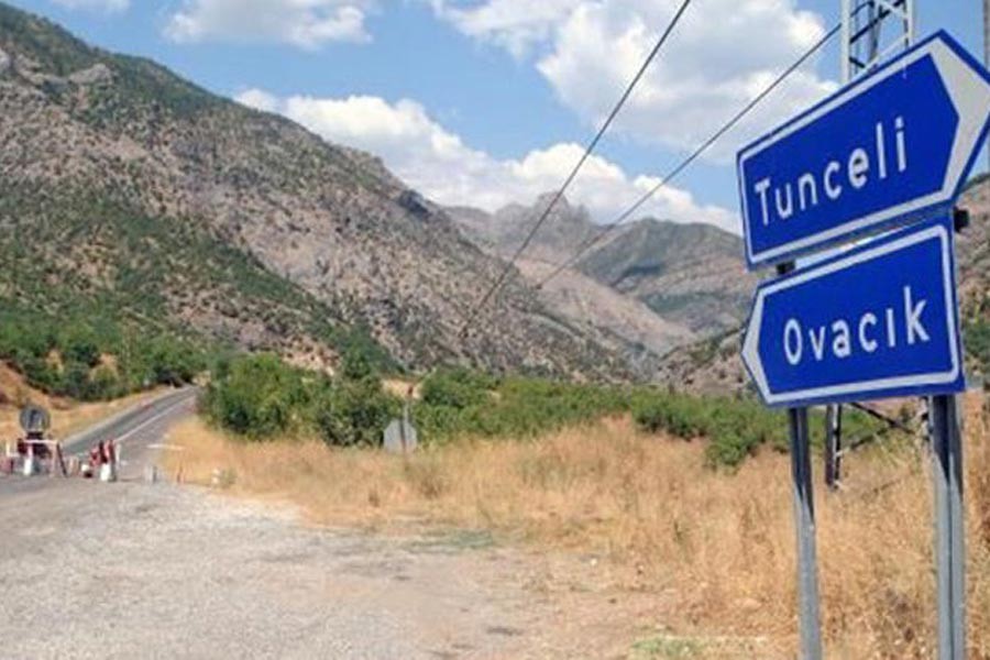 Dersim'de 22 köyde sokağa çıkma yasağı ilan edildi