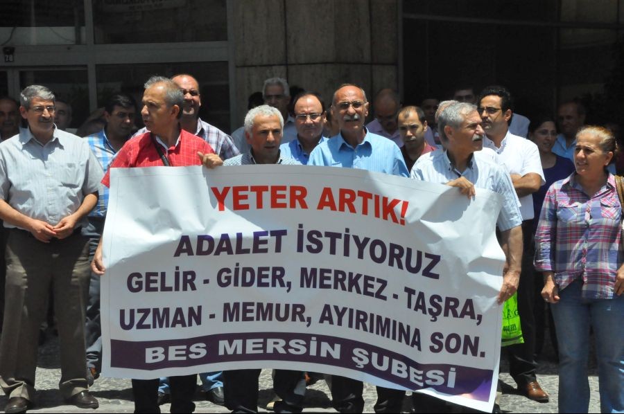 Mersin’de BES’ten eşit işe eşit ücret talebi