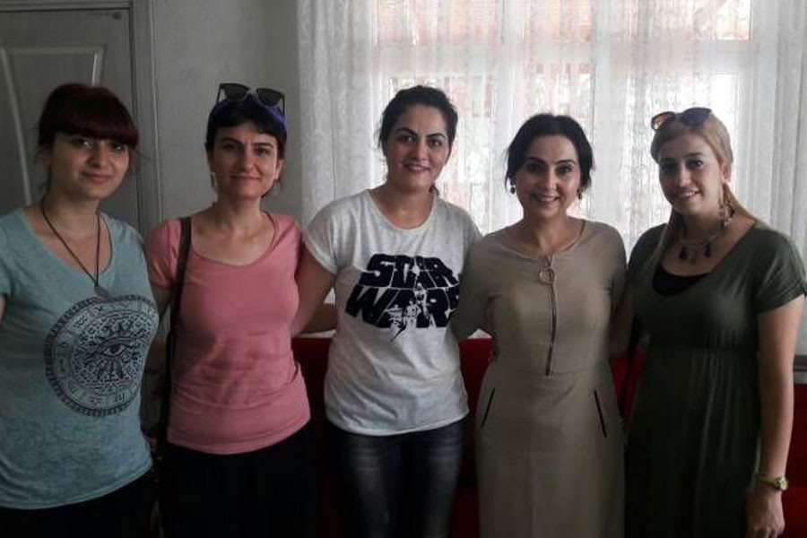 Figen Yüksekdağ, Çilem Doğan’ı ziyaret etti