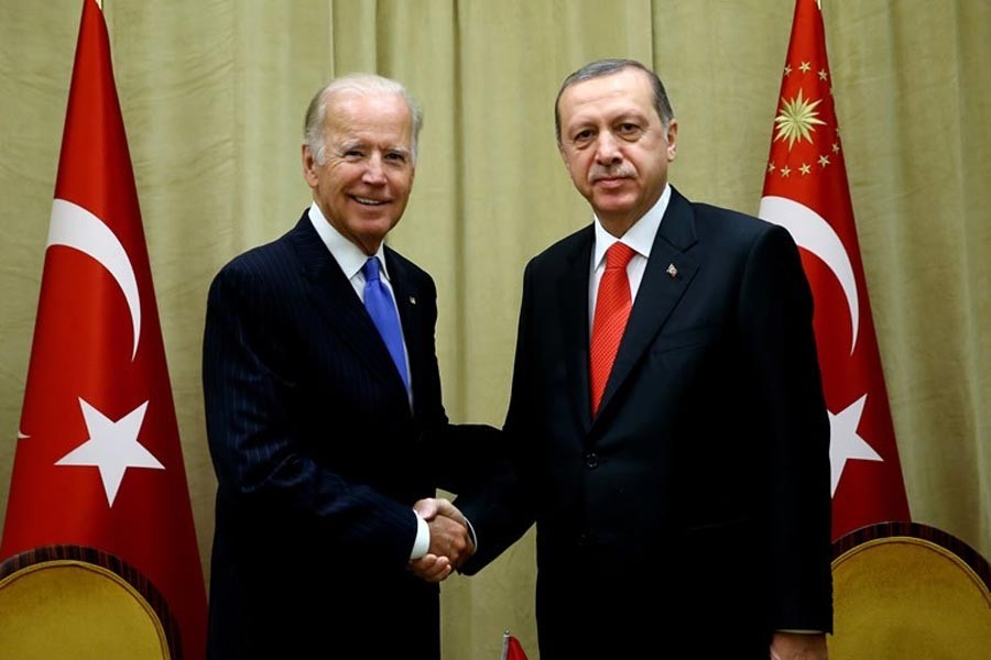 Cumhurbaşkanı Erdoğan Biden ile görüştü