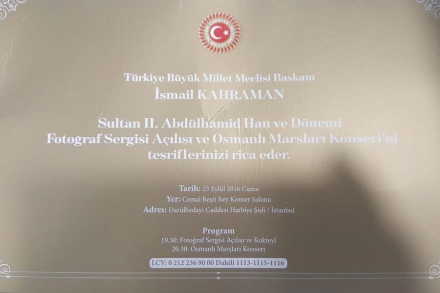 'Meclis'teki Abdülhamid'i anma etkinliği iptal edilmeli'