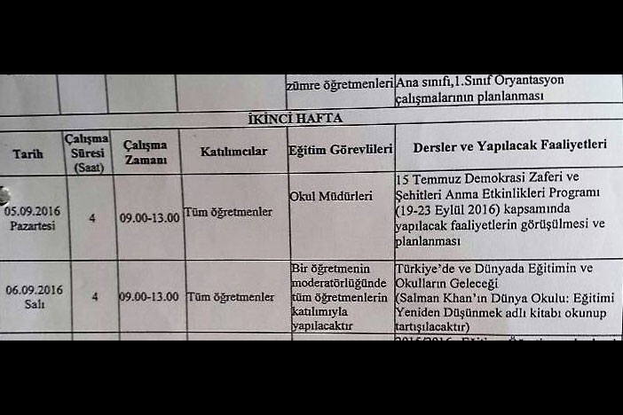 Yeni eğitim-öğretim yılı