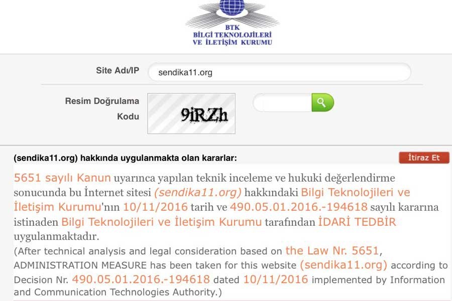 Sendika.org'a erişim 13. kez engellendi