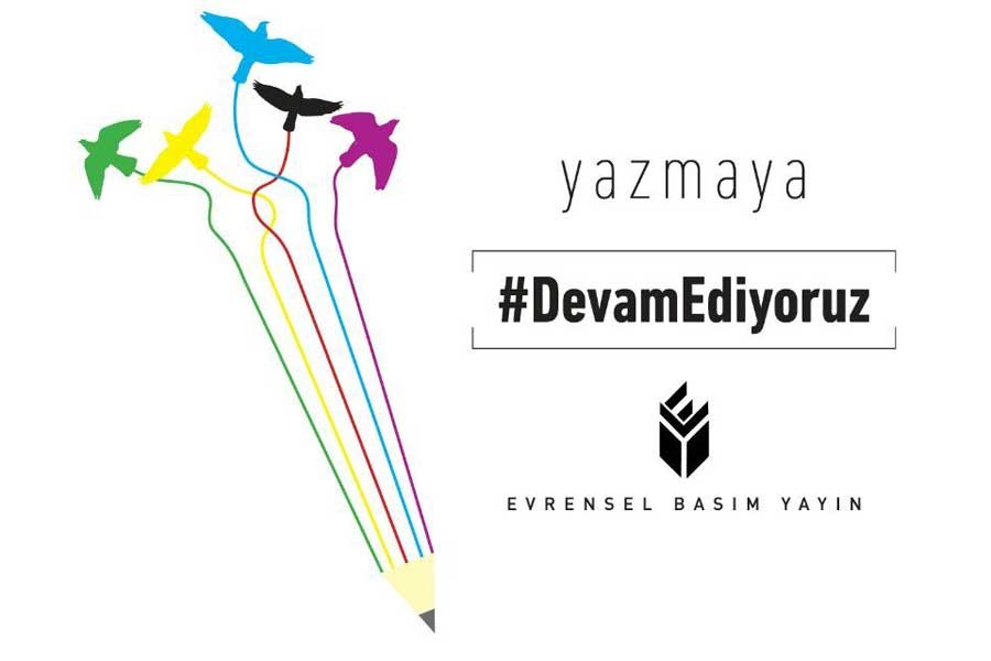 Evrensel Basım Yayın kitap fuarına hazır: #DevamEdiyoruz