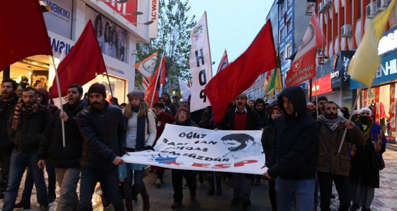 Kadıköy'de MLKP'li Saruhan için taziye kuruldu