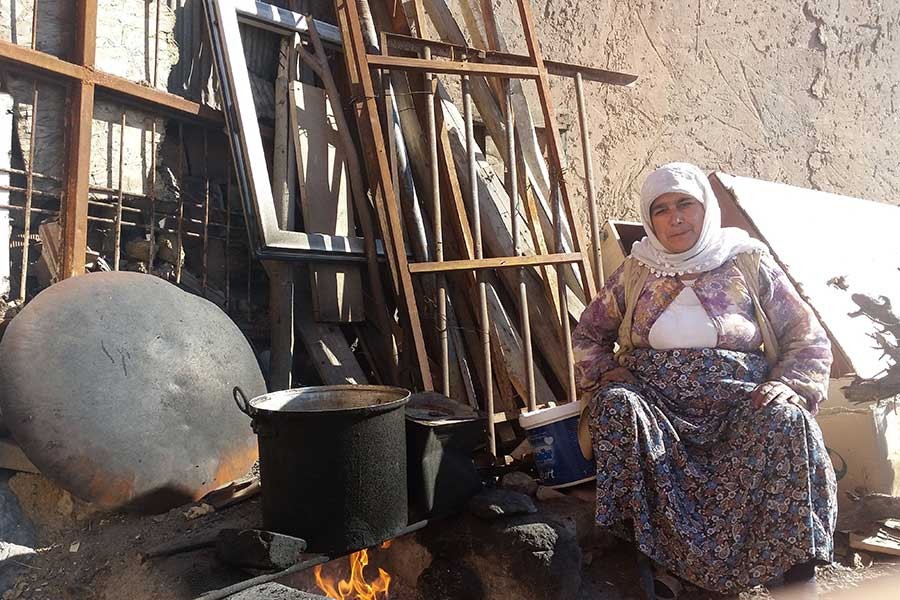 Yaralarını sararak kışa hazırlanıyorlar