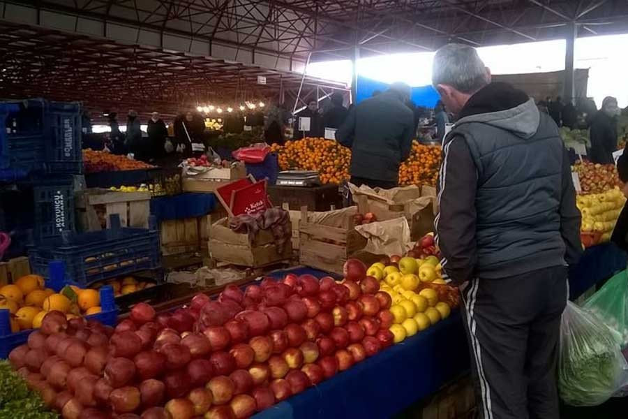 'Pazara bile gelemeyenler var'