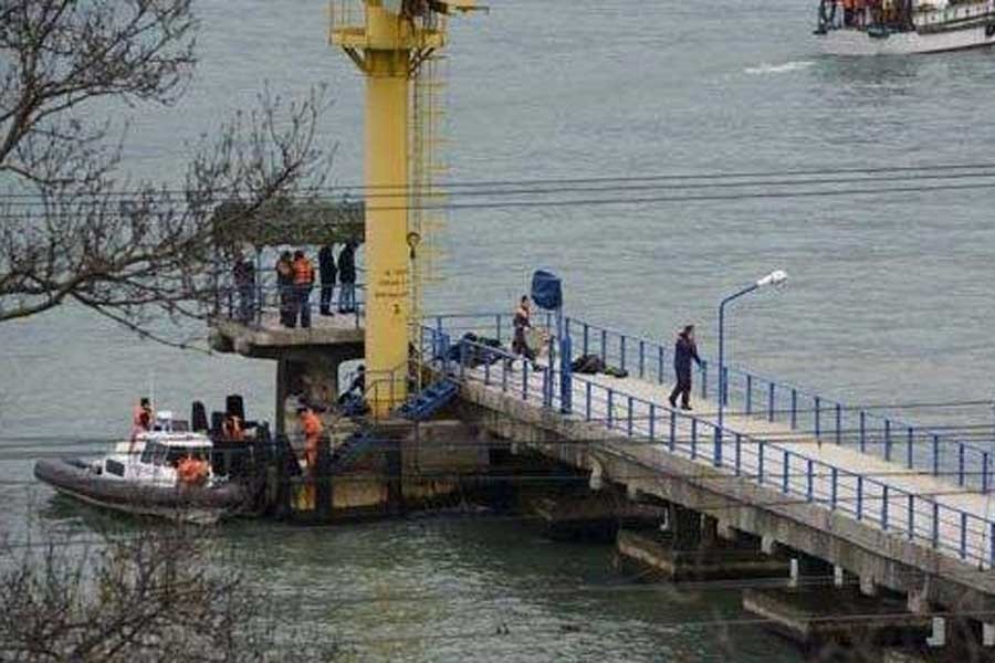 Karadeniz'e düşen Rus uçağının karakutusu bulundu