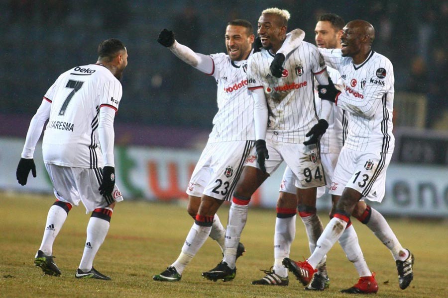 Beşiktaş, Osmanlıspor'u 2-0 yendi