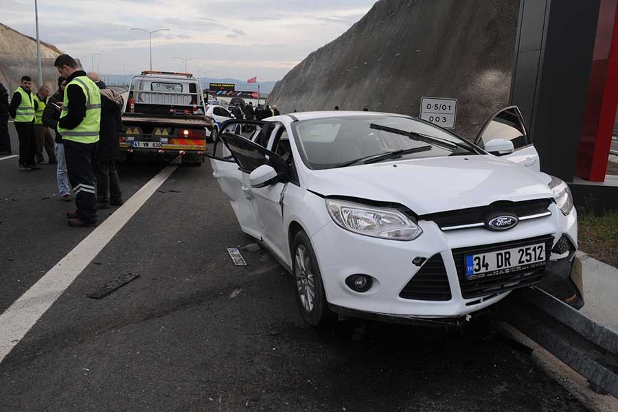 Osmangazi Köprüsü yolunda zincirleme kaza: 1 ölü, 5 yaralı