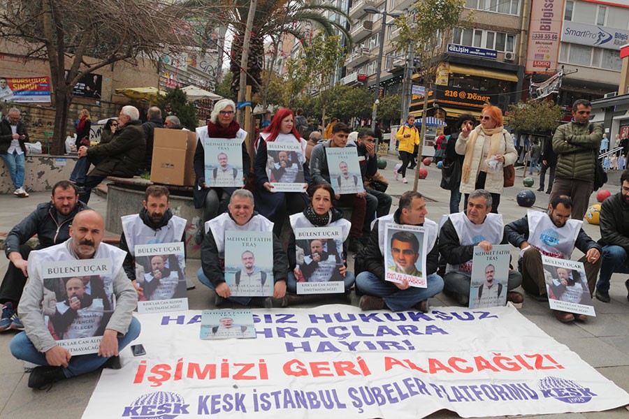 KESK üyeleri: İşimizi geri istiyoruz, alacağız