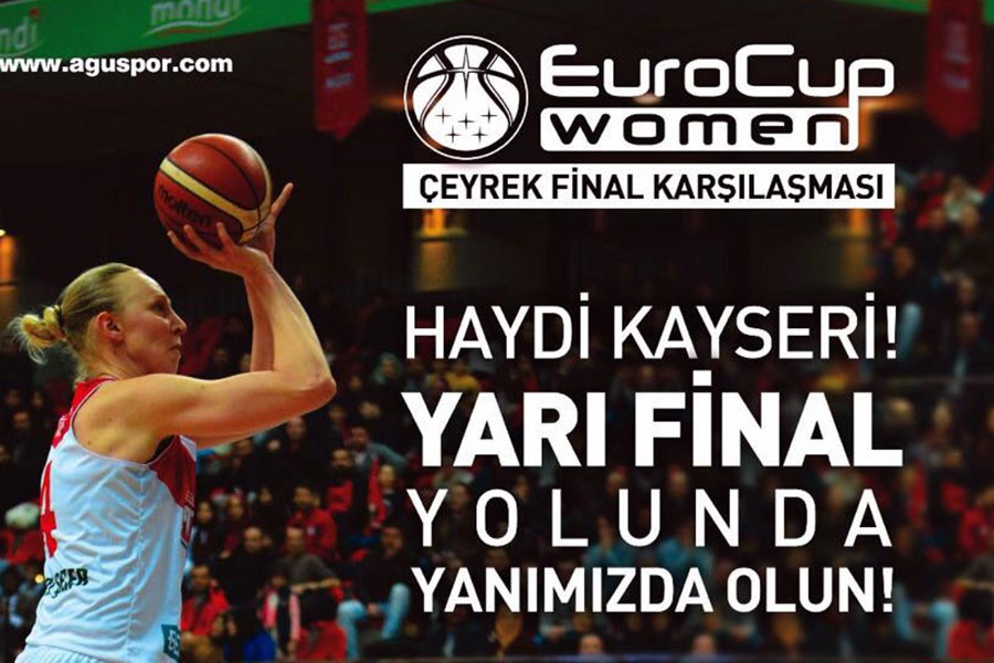 AGÜ Spor yarı final için sahada